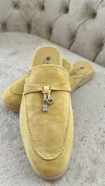 ⁦Loro Piana Summer Walk Yellow Babouch⁩ - الصورة ⁦6⁩